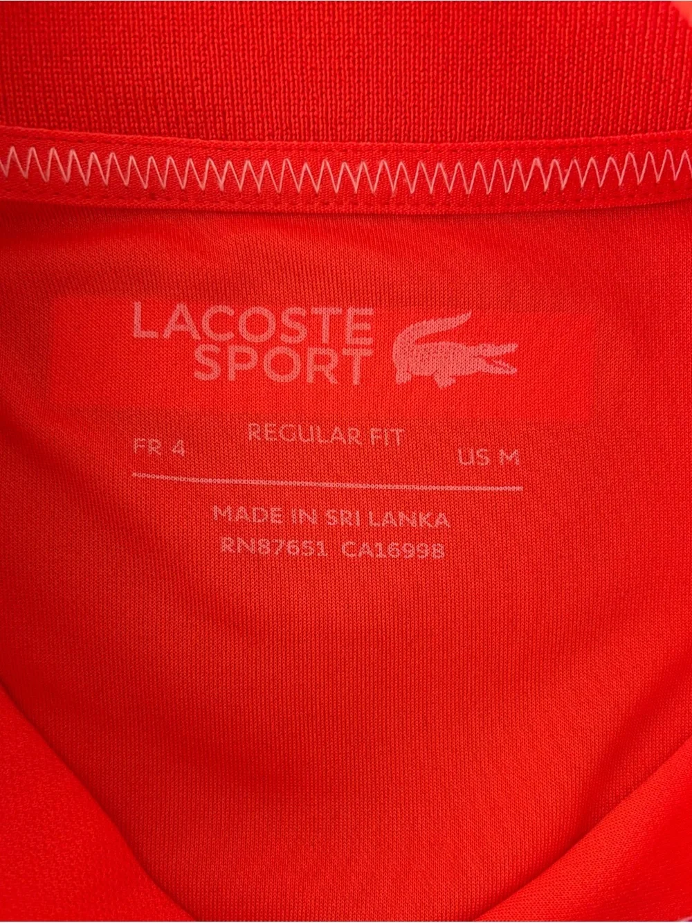 Lacoste Orange Polo - Picture 10 of 10